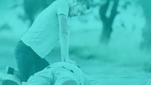 Provide cardiopulmonary resuscitation