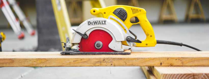 DEWALT brand tools for carpenters